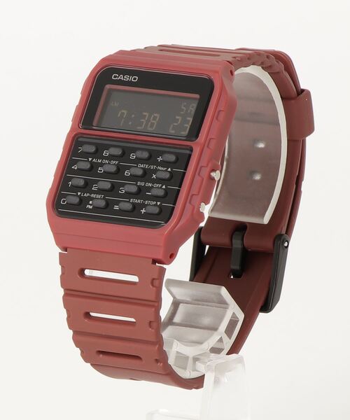 CASIO カシオ/ カリキュレーター デジタルウォッチ ラバーベルト 日常生活防水 腕時計 // CA-53W-1（デジタル腕時計）｜CASIO（カシオ）