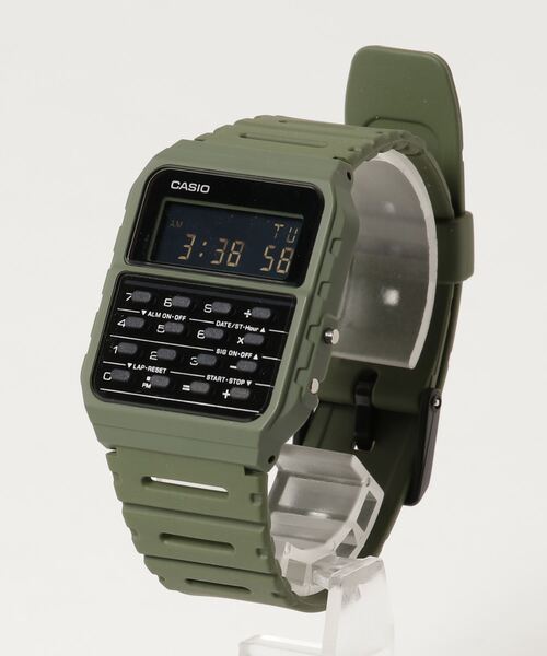 CASIO カシオ/ カリキュレーター デジタルウォッチ ラバーベルト 日常生活防水 腕時計 // CA-53W-1（デジタル腕時計）｜CASIO（カシオ）