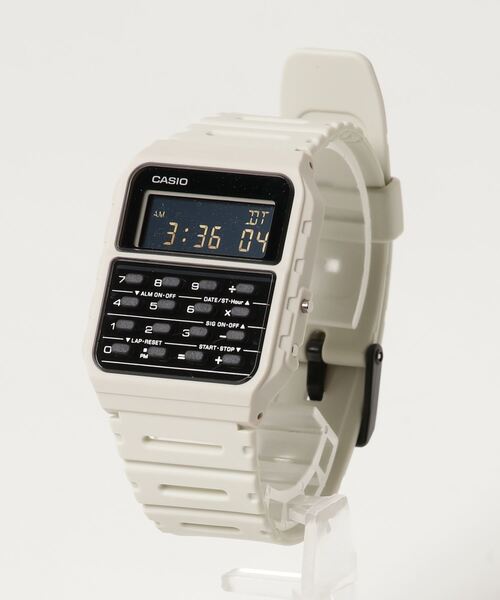 CASIO カシオ/ カリキュレーター デジタルウォッチ ラバーベルト 日常生活防水 腕時計 // CA-53W-1（デジタル腕時計）｜CASIO（カシオ）