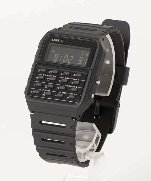 CASIO カシオ/ カリキュレーター デジタルウォッチ ラバーベルト 日常生活防水 腕時計 // CA-53W-1（デジタル腕時計）｜CASIO（カシオ）
