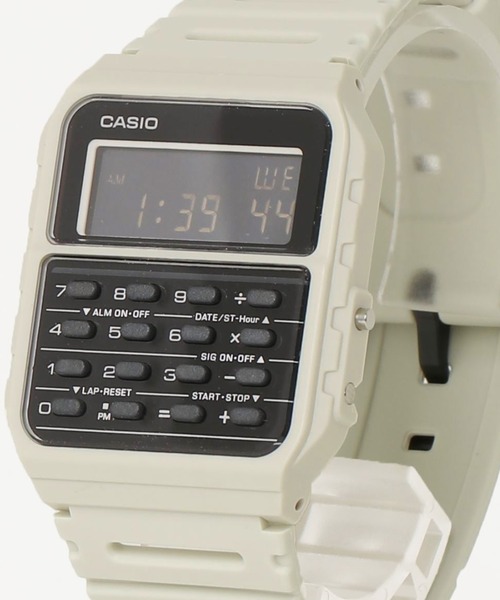 CASIO カシオ/ カリキュレーター デジタルウォッチ ラバーベルト 日常生活防水 腕時計 // CA-53W-1（デジタル腕時計）｜CASIO（カシオ）