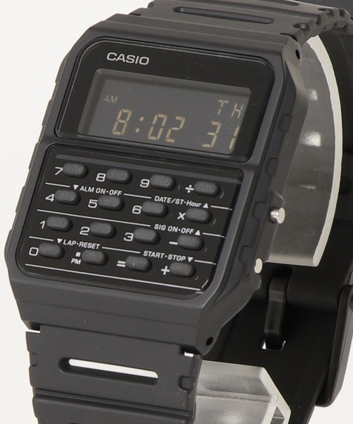 CASIO カシオ/ カリキュレーター デジタルウォッチ ラバーベルト 日常生活防水 腕時計 // CA-53W-1（デジタル腕時計）｜CASIO（カシオ）