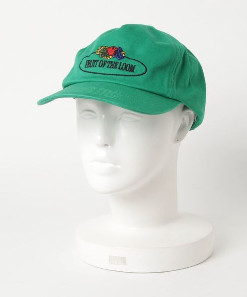 FRUIT OF THE LOOM（フルーツオブザルーム）の「FRUIT OF THE LOOM　OLD STYLE DAD CAP（キャップ・メンズ・ホワイト/ブラウン/レッド/グリーン/ブラック・ONE SIZE）」の5枚目の写真
