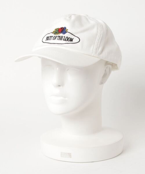 FRUIT OF THE LOOM（フルーツオブザルーム）の「FRUIT OF THE LOOM　OLD STYLE DAD CAP（キャップ・メンズ・ホワイト/ブラウン/レッド/グリーン/ブラック・ONE SIZE）」の9枚目の写真