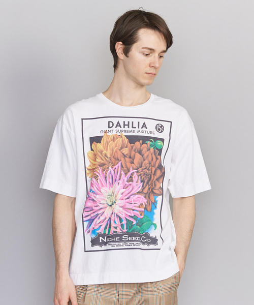 niche.（ニッチ）の「＜Niche.＞ DAHLIA T/Tシャツ ◇（Tシャツ