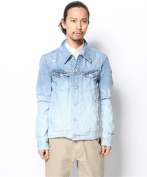 goa | 13oz セルヴィッチデニムグラデーションジャケット(デニムジャケット)