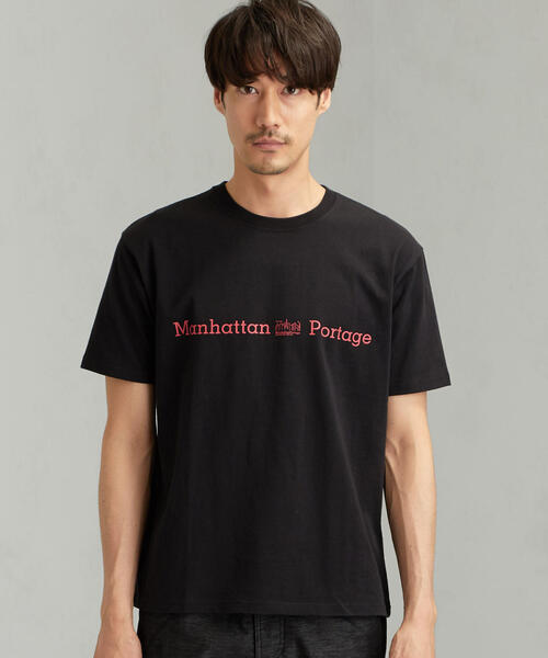 Manhattan Portage（マンハッタンポーテージ）の「［マンハッタンポーテージ］Manhattan Portage リフレクター プリント Tシャツ（Tシャツ/カットソー・メンズ・ネイビー/ブラック/ホワイト・S/L/M）」の17枚目の写真