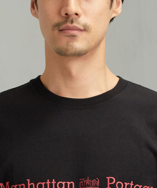 Manhattan Portage（マンハッタンポーテージ）の「［マンハッタンポーテージ］Manhattan Portage リフレクター プリント Tシャツ（Tシャツ/カットソー・メンズ・ネイビー/ブラック/ホワイト・S/L/M）」の20枚目の写真