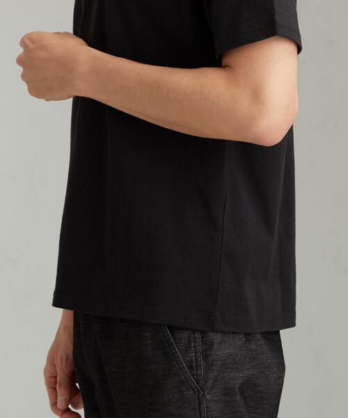 Manhattan Portage（マンハッタンポーテージ）の「［マンハッタンポーテージ］Manhattan Portage リフレクター プリント Tシャツ（Tシャツ/カットソー・メンズ・ネイビー/ブラック/ホワイト・S/L/M）」の22枚目の写真