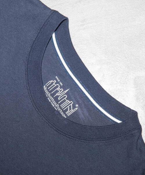 Manhattan Portage（マンハッタンポーテージ）の「［マンハッタンポーテージ］Manhattan Portage リフレクター プリント Tシャツ（Tシャツ/カットソー・メンズ・ネイビー/ブラック/ホワイト・S/L/M）」の7枚目の写真