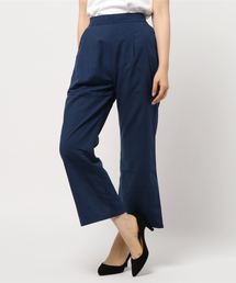 KOBE LETTUCE | リネンタックバックゴムワイドパンツ【セットアップOK】(その他パンツ)