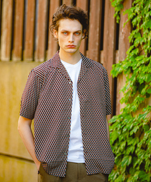 ABAHOUSE | 【WEB別注】ドット柄 オープンカラー シャツ(シャツ/ブラウス)