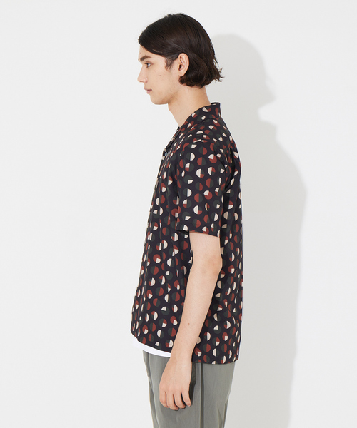ABAHOUSE（アバハウス）の「【WEB別注】ドット柄 オープンカラー シャツ（シャツ/ブラウス・メンズ・ブラック/ベージュ/ブラウン/ピンク/ワイン・46/48）」の21枚目の写真