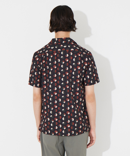 ABAHOUSE（アバハウス）の「【WEB別注】ドット柄 オープンカラー シャツ（シャツ/ブラウス・メンズ・ブラック/ベージュ/ブラウン/ピンク/ワイン・46/48）」の22枚目の写真