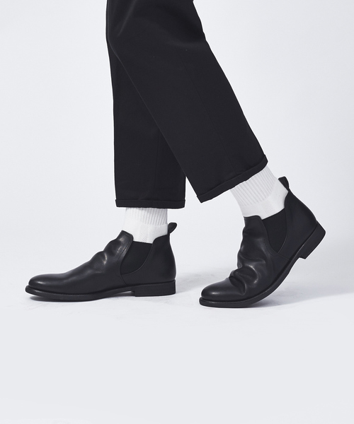 alfredoBANNISTER（アルフレッドバニスター）の「サイドゴアブーツ（ブーツ・メンズ・ブラック/ダークブラウン・39/40/41/42/43/44）」の22枚目の写真