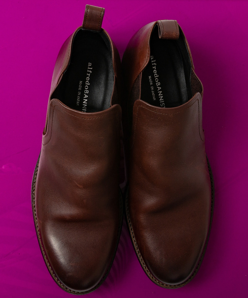 alfredoBANNISTER（アルフレッドバニスター）の「サイドゴアブーツ（ブーツ・メンズ・ブラック/ダークブラウン・39/40/41/42/43/44）」の16枚目の写真