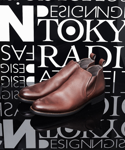 alfredoBANNISTER（アルフレッドバニスター）の「サイドゴアブーツ（ブーツ・メンズ・ブラック/ダークブラウン・39/40/41/42/43/44）」の6枚目の写真