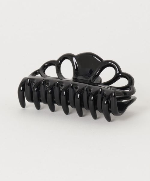 Ree&Mee（リーアンドミー）の「Ree＆Mee バンスクリップ ラインストーン ヘアクリップ（バレッタ/ヘアクリップ・レディース・ブラック/ブラウン・FREE）」の3枚目の写真