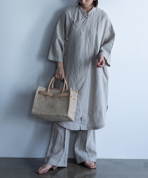 SEA（シー）の「かごバッグ M（かごバッグ・レディース・ナチュラル・ONE SIZE）」の3枚目の写真