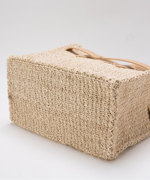 SEA（シー）の「かごバッグ M（かごバッグ・レディース・ナチュラル・ONE SIZE）」の4枚目の写真
