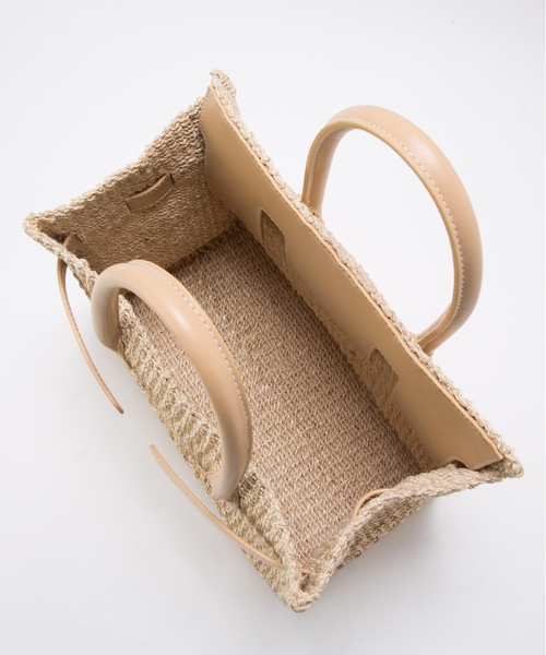 SEA（シー）の「かごバッグ M（かごバッグ・レディース・ナチュラル・ONE SIZE）」の6枚目の写真