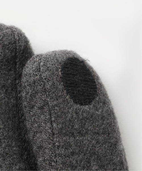 SLOBE IENA（スローブイエナ）の「SLOBE パイピンググローブ【スマホ対応】（手袋・レディース・ブラック/グレー・FREE）」の5枚目の写真