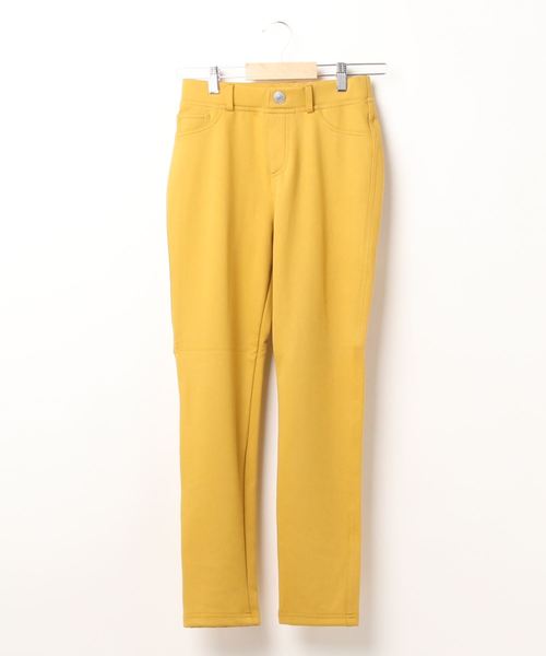 BELLUNA PLUS(ベルーナ)の「なめらかボンディング素材レギンスパンツ68丈(その他パンツ・レディース・ブラック/イエロー/インディゴブルー/モカ/ケミカルウォッシュ/ライトブルー/アイボリー/杢グレー/ライトイエロー/ミント・SMALL/MEDIUM/LARGE/X-LARGE)」の20枚目の写真