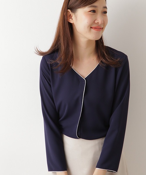 NATURAL BEAUTY BASIC(�i�`�������r���[�e�B�x�[�V�b�N)�̃o�C�J���[�u���E�X(�V���c/�u���E�X)