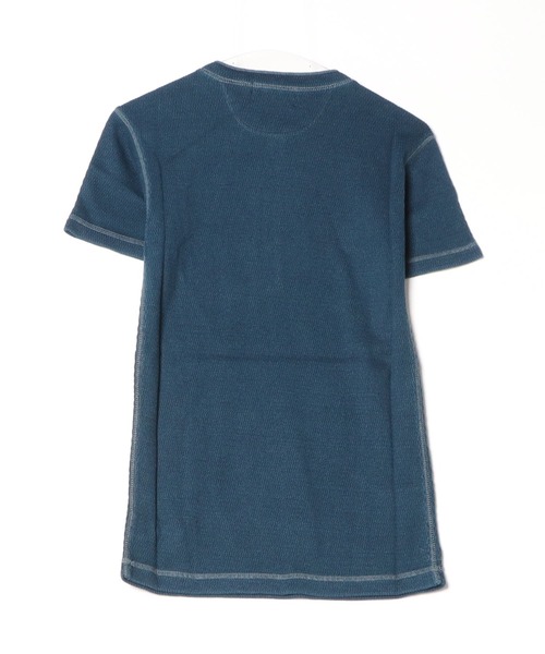インディゴ ワッフルニット ヘンリー（Tシャツ/カットソー）｜RRL