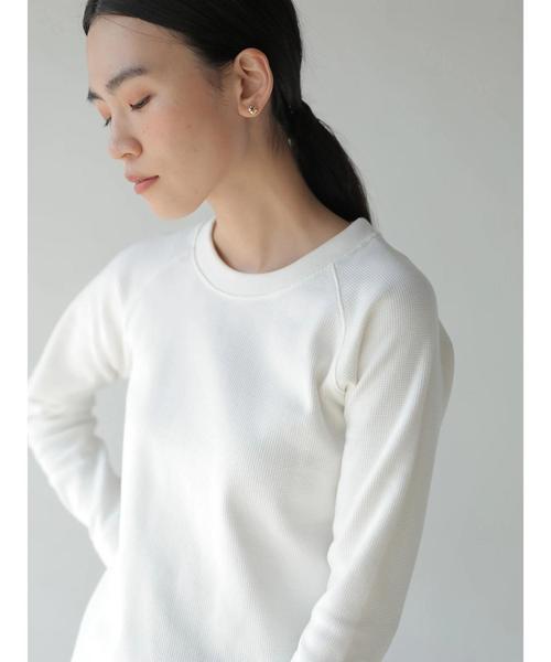 AMERICAN HOLIC(アメリカンホリック)の「ラグランワッフルカットプルオーバー(Tシャツ/カットソー・レディース・ブラック/オフホワイト/グレー系その他/その他7/ブルー系その他2・M/L)」の18枚目の写真