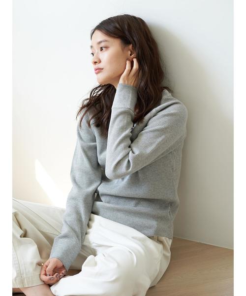 AMERICAN HOLIC(アメリカンホリック)の「ラグランワッフルカットプルオーバー(Tシャツ/カットソー・レディース・ブラック/オフホワイト/グレー系その他/その他7/ブルー系その他2・M/L)」の21枚目の写真