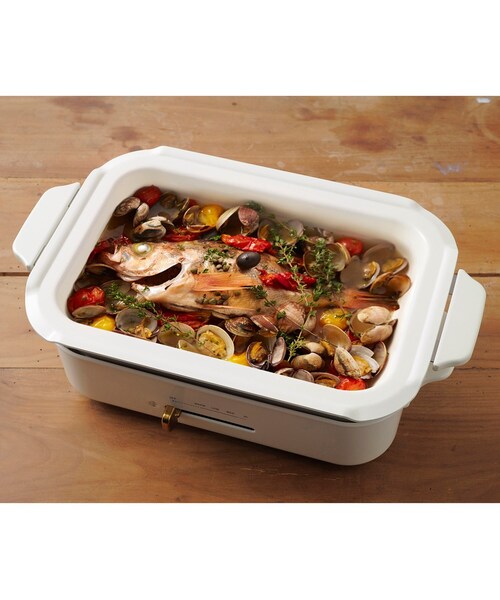 212 KITCHEN STORE（トゥワントゥキッチンストア）の「コンパクトホットプレート専用  セラミックコート鍋 ＜BRUNO ブルーノ＞（キッチン家電・レディース・その他・00）」の3枚目の写真