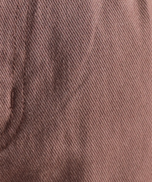 classicalelf（クラシカルエルフ）の「スタイルアップ魅せ。ハイウエストギャザーテーパードパンツ（デニムパンツ・レディース・ブラック/インディゴブルー/ナチュラル/グレー/ブラウン/グレー系その他・SMALL/MEDIUM/LARGE/X-LARGE/XX-LARGE）」の8枚目の写真