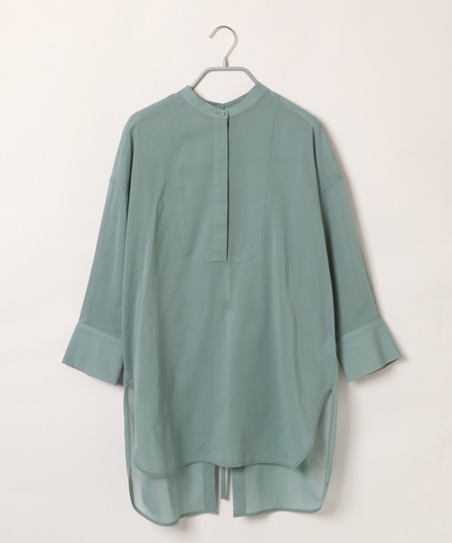 A part by（アパートバイ）の「Coシアーバックシャンシャツ 911948（シャツ/ブラウス・レディース・ブラック/アイボリー/ライトパープル/ブルー系その他5・FREE）」の14枚目の写真