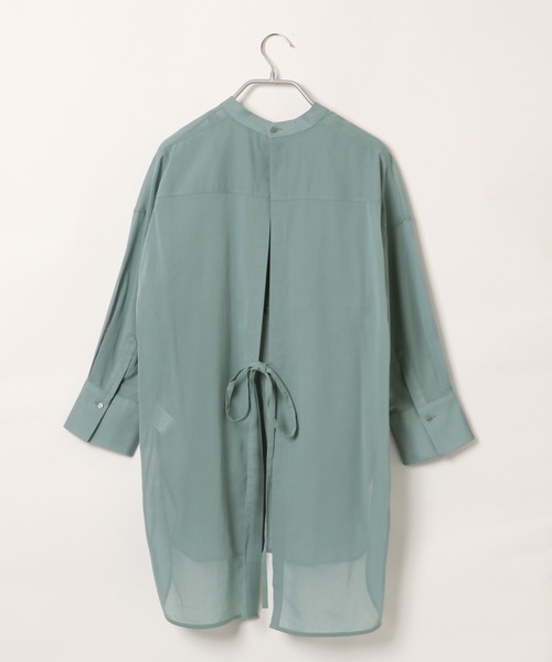 A part by（アパートバイ）の「Coシアーバックシャンシャツ 911948（シャツ/ブラウス・レディース・ブラック/アイボリー/ライトパープル/ブルー系その他5・FREE）」の13枚目の写真