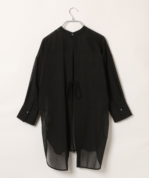 A part by（アパートバイ）の「Coシアーバックシャンシャツ 911948（シャツ/ブラウス・レディース・ブラック/アイボリー/ライトパープル/ブルー系その他5・FREE）」の17枚目の写真