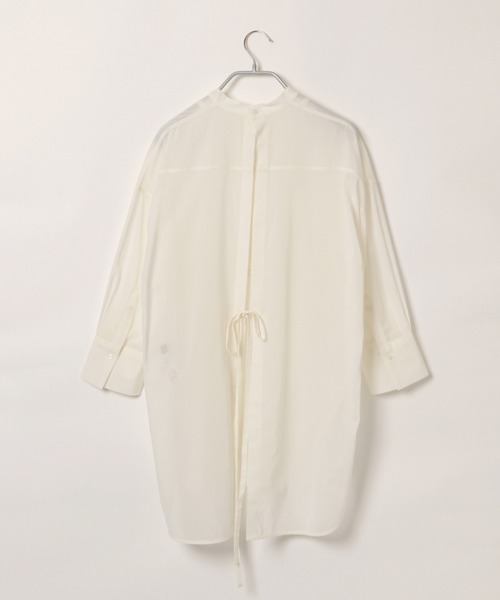 A part by（アパートバイ）の「Coシアーバックシャンシャツ 911948（シャツ/ブラウス・レディース・ブラック/アイボリー/ライトパープル/ブルー系その他5・FREE）」の10枚目の写真