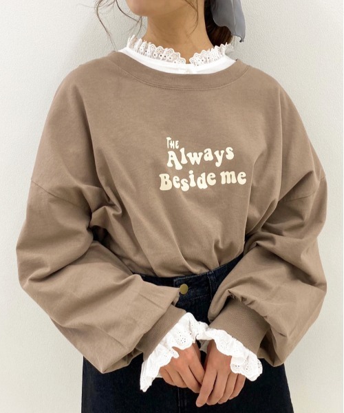 apres jour(アプレジュール)の「コットンレースフリルブラウス【ZOZOTOWN限定アイテム】(シャツ/ブラウス・レディース・アイボリー/オフホワイト・フリー)」の8枚目の写真
