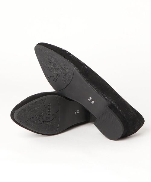 coca(ANDEX shoes product)(コカ)の「coca / コカ 星スタッズ付き ポインテッドトゥ ローヒール パンプス 420002(パンプス・レディース・パイソン/ブラック/ベージュ・23.5cm/24.5cm/22cm/23cm/22.5cm/24cm)」の22枚目の写真