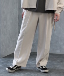 CREARE -LINO- | ２タックワイドパンツ<セットアップ可>(その他パンツ)