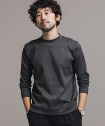 NANO universe | FORMAL JERSEY ハーフモックネックカットソー　長袖(Tシャツ/カットソー)