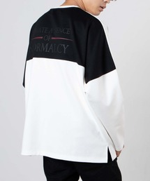 WEGO | WEGO/ロゴプリントビッグシルエットドルマンプルオーバー(スウェット)