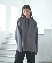 DOOPZ | SIDE SLIT SMOOTH POCKET PARKA  /サイドスリットスムースポケットパーカー(パーカー)