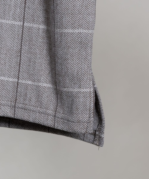 DOOPZ(ドープス)の「SIDE SLIT SMOOTH POCKET PARKA / サイドスリットスムースポケットパーカー(パーカー・メンズ・ブラック/ブラウン/グレー/ナチュラル・SMALL/MEDIUM/LARGE)」の9枚目の写真