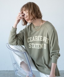 Aunt Marie's | 【2021ss / new arrival】カレッジロゴスウェット / AUNT MARIE'S(スウェット)