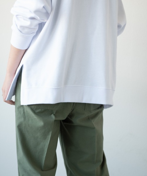 Aunt Marie's(アントマリーズ)の「カレッジロゴスウェット / AUNT MARIE'S(スウェット・レディース・ホワイト/ネイビー/グリーン・FREE)」の8枚目の写真