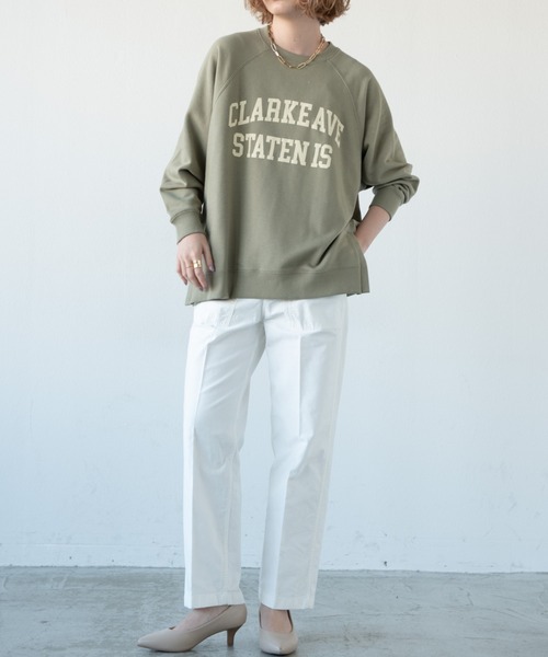 Aunt Marie's(アントマリーズ)の「カレッジロゴスウェット / AUNT MARIE'S(スウェット・レディース・ホワイト/ネイビー/グリーン・FREE)」の18枚目の写真