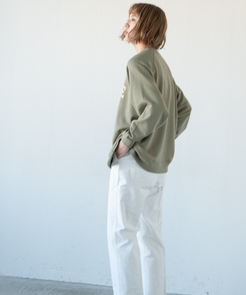 Aunt Marie's(アントマリーズ)の「カレッジロゴスウェット / AUNT MARIE'S(スウェット・レディース・ホワイト/ネイビー/グリーン・FREE)」の19枚目の写真