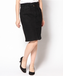 mystic | 起毛ヒザ丈タイトスカート(スカート)