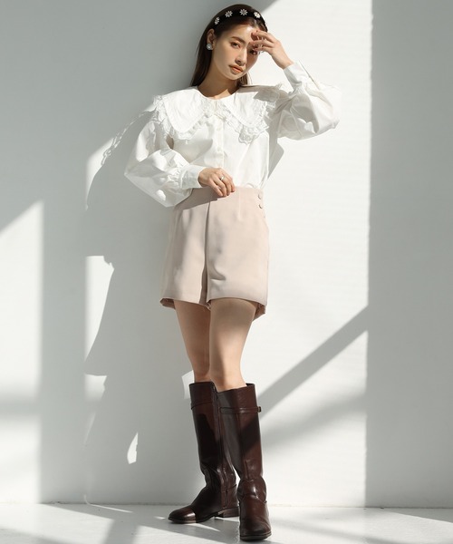 one after another NICE CLAUP（ワンアフターアナザーナイスクラップ）の「デイジービジューカチューシャ（カチューシャ・レディース・ブラック・FREE）」の5枚目の写真